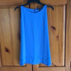 Lovely lilac - Zac & Rachel layered blouse, size L.